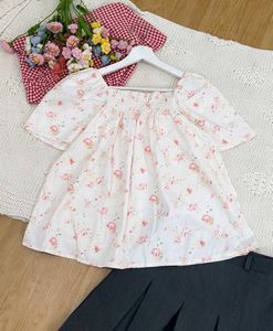 Floral Puff Sleeve Top
