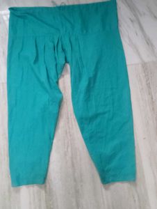 Teal Pleated Patala Pant