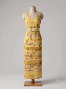 Yellow Floral Maxi Dress