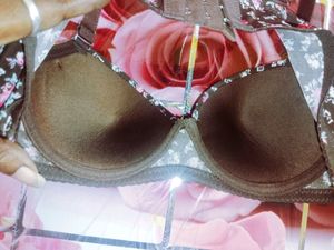 Unused Wired Floral Print Bra, 38B Size