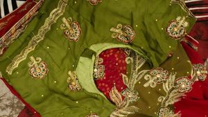 Embroidered Silk Saree