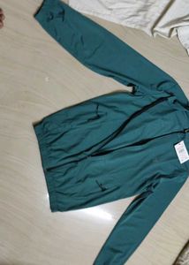 Men's Teal Bomber Jacket