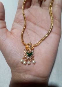 Ganesha Pendant Necklace &amp; Earring Set