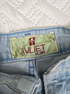 Light Wash Denim Shorts