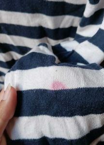 Striped V-Neck Sweater
