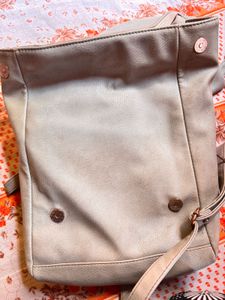 Mast and Harbour leather bagpack