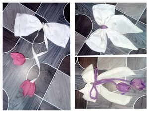 any 4 bow and scrunchies