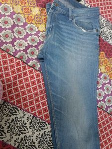 Light Wash Denim Jeans