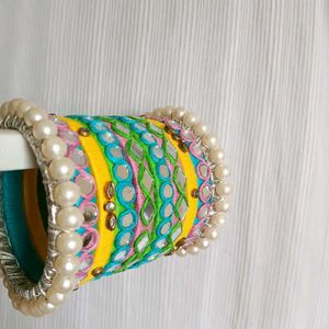 Handmade Navratri Bangle.