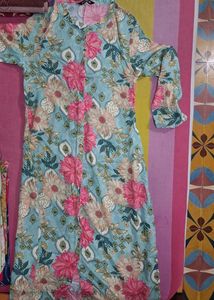 Beautiful Floral Print Kurta