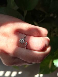 9.25 sterling silver adjustable ring small