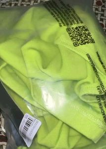Lime Green A-Line Mini Dress