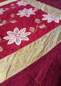 Maroon Autumn Bedding