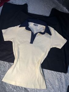 Vintage Style Polo Top