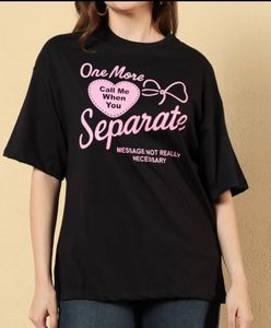 Cute "One More Separate" Graphic Tee