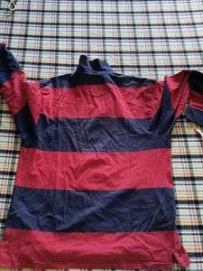 Vintage "1937" Striped Rugby Shirt