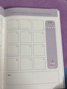 New Dairy. Organizer. Journal.