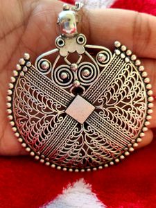 Oxidised Maang Tikka