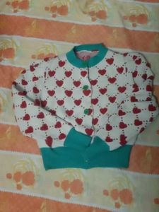 ❤️ Heart Print Pinterest Cardigan