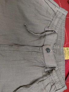 Comfortable Grey Linen Pants