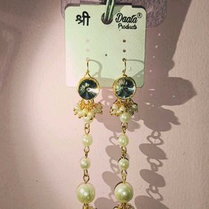 Elegant Pearl Drop Earrings