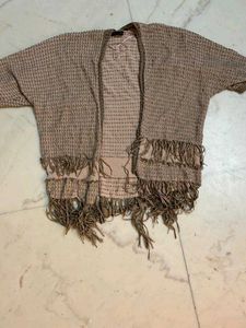 Fringe Knit Cardigan