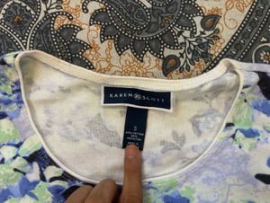 Floral Print Long Sleeve Top
