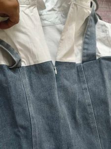 denim dress( one piece)