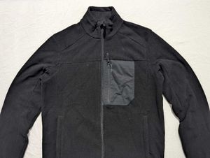 Men's Black Fleece Jacket