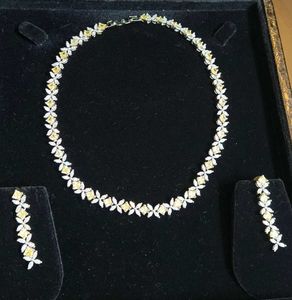 American Diamond Royal Necklace Set