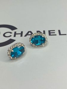 Teal Gemstone Earrings