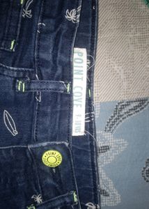 Kids' Point Cove Denim Capri