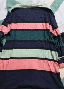 Striped Long Sleeve Top