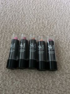 Brand new Set of 5 Ultra  Lipsticks