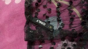 Black Sequin Top