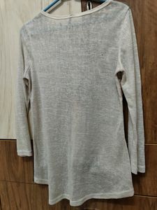 Cream Colour T Shirt