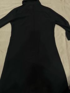 Classic Black Button-Up Dress