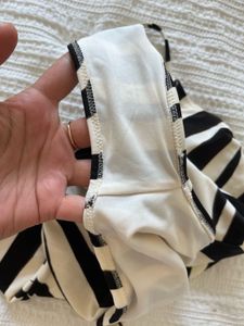 H&amp;M Stylish Zebra Print One-Piece Swimsuit