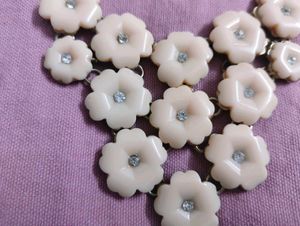 Chic Flower Statement Necklace