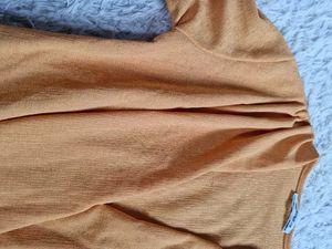 Chic Mustard Ruched Top