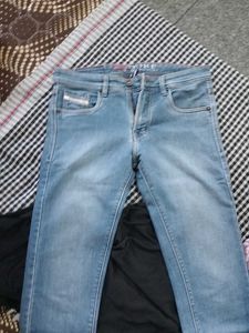 Light Wash Denim Jeans