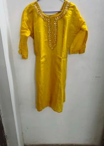 Yellow Kurti