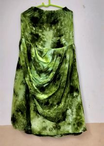 Green Tie Due Skirt