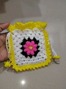 Handmade Crochet Pouch