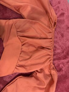 Off Shoulder Tie-Up Top