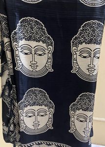 Buddha Print Scarf(dupatta)
