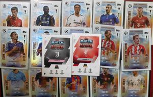 Topps Match Attax Cup Champions - 17 Cards