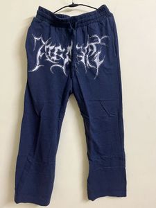 Navy Blue Funky Trackpants