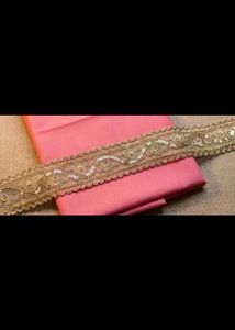 Light Gold Border Lace Trim