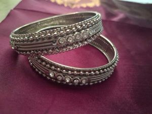 ✨️Combo deal ✨️ SILVER  Bangle &amp; Earring Set